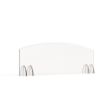 Avant Guarde 48x15.5 Acrylic Sneeze Guard, 1 EA